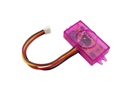 紅外線感應(yīng)傳感器接收紅外信號變化，判斷物體的存在和運(yùn)動狀態(tài)