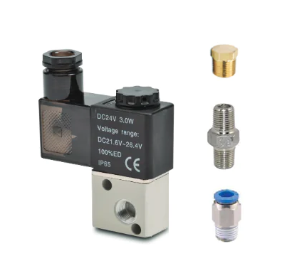 氣動電磁閥按工作原理、材質(zhì)和使用場景分類